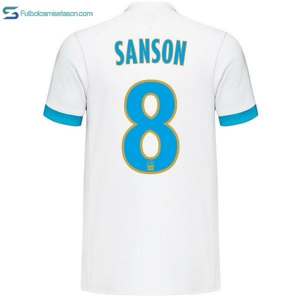 Camiseta Marsella 1ª Sanson 2017/18